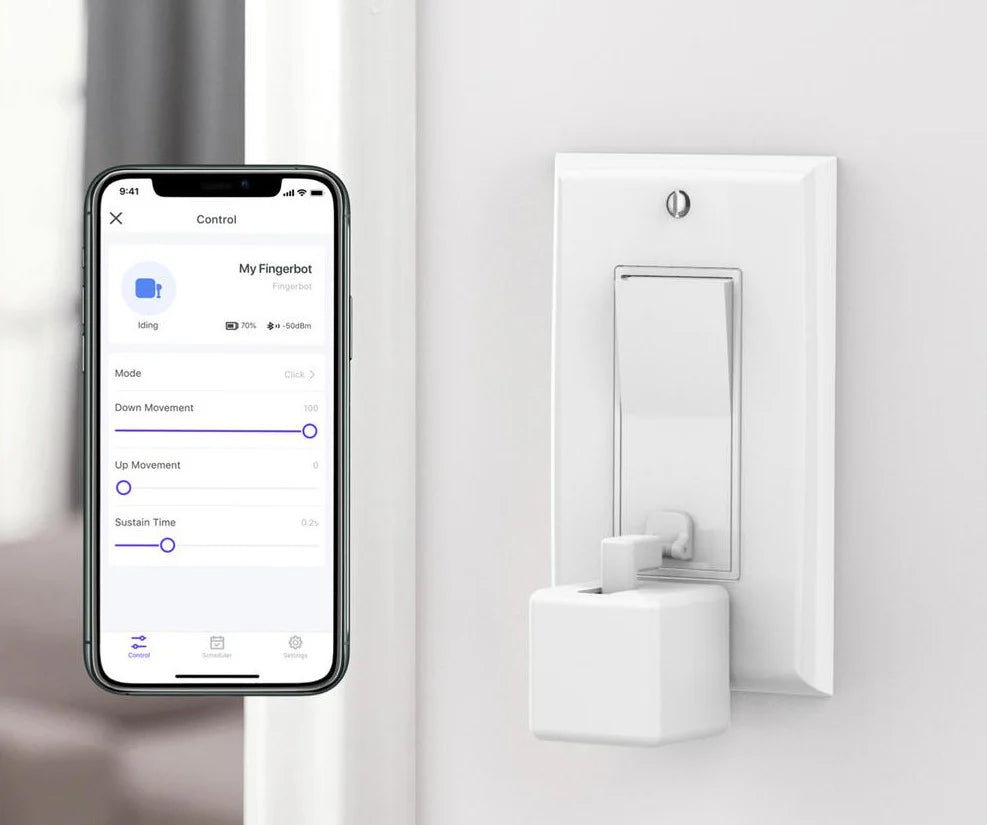 Smart Switch Pusher – Wireless Button Pusher for Smart Home Automation, App Control
