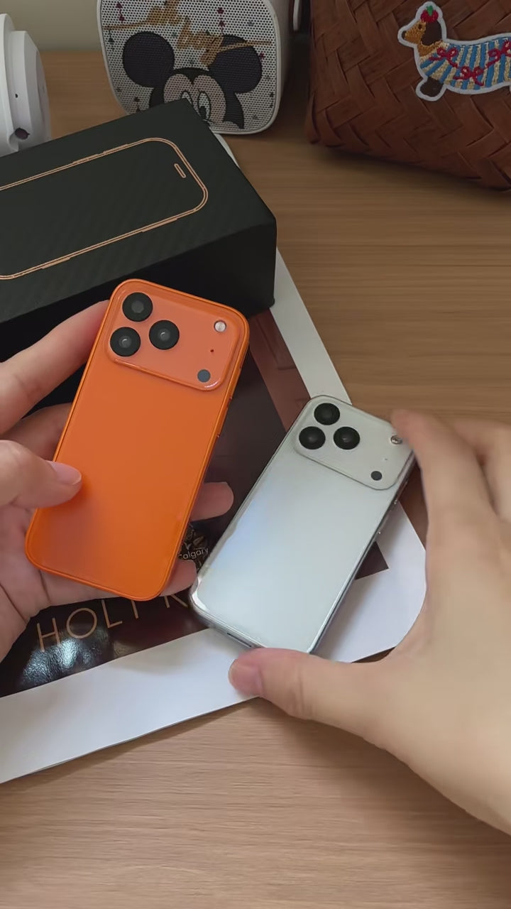 Mini iPhone 17 Pro Max - Fully Functional Smartphone | Palm-Sized iPhone